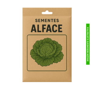 PACOTE (P) DE SEMENTES DE ALFACE