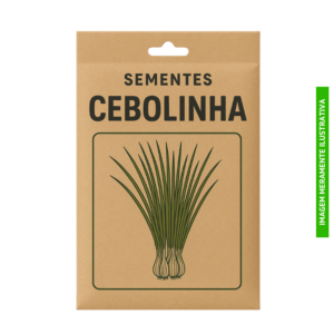 PACOTE (P) DE SEMENTES DE CEBOLINHA