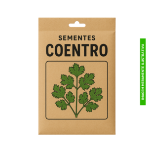 PACOTE (P) DE SEMENTES DE COENTRO