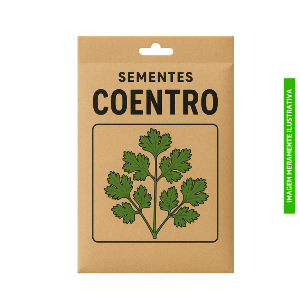 PACOTE (P) DE SEMENTES DE COENTRO